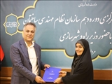 اهدا حکم عضویت در شورای مرکزی دکتر شهاب آدم نوه سی