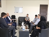 دیدار رئیس سازمان نظام مهندسی ساختمان آذربایجان شرقی با سرپرست شعب بانک قرض‌الحسنه مهر ایران در استان