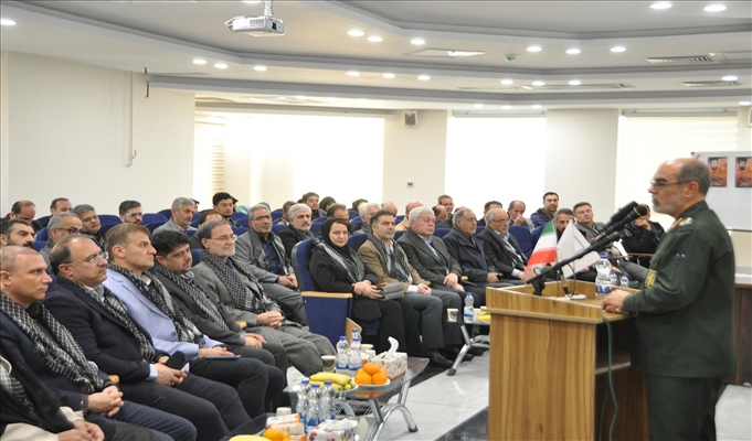 برگزاری مراسم بزرگداشت هفته بسیج