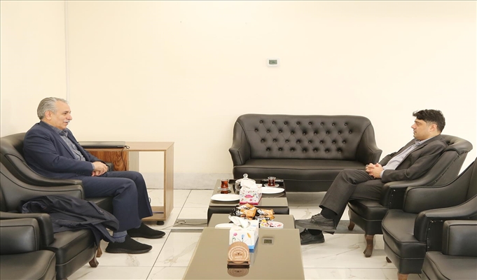 دیدار مدیر مخابرات منطقه آذربایجان شرقی با رئیس سازمان نظام مهندسی ساختمان استان