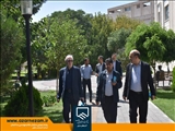 بازدید رئیس نظام مهندسی ساختمان آذربایجان شرقی از کتابخانه مرکزی تبریز و بررسی طرح‌های عمرانی