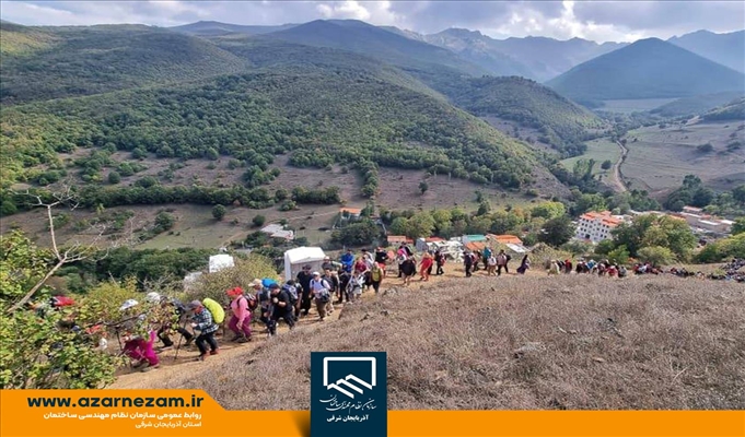 برگزاری برنامه جنگل‌نوردی در منطقه ارسباران